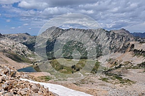 Paintbrush Canyon Trail in Grand Tetons National Park, Wyoming,