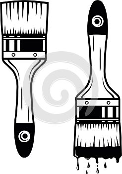 Paintbrush Vector Illustration photo