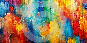 Painted abstract background photo