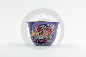 Painted Arabic Coffee Cup