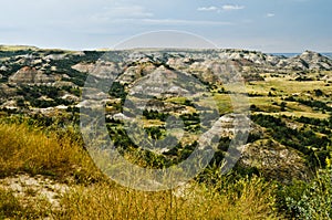 Painted Canyon in Badlands, North Dakota