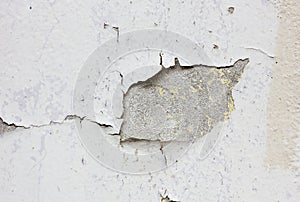 Painted cracked wall texture