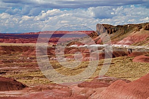 Painted Desert and Clouds