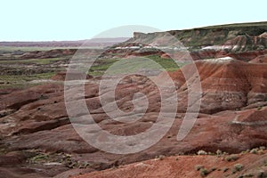 Painted Desert National Park in August - Arizonad