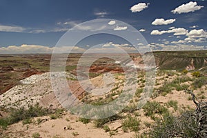 Painted Desert National Park in August - Arizonad