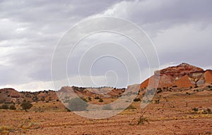 Painted Desert during a Rain Storm