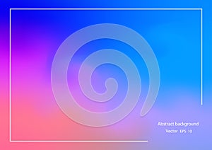 Heavenly gradient, vector .Abstract background , blur