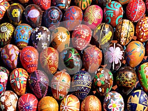 Painted Easter eggs