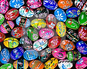 Painted Easter eggs photo