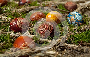 Painted Easter eggs