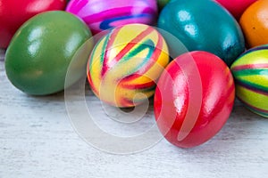 Painted Easter eggs