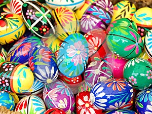 Painted Easter eggs