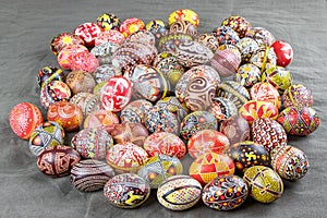 The Easter eggs from the collection The Peace of Lidia Borysenko