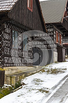 Maľovaný ľudový dom, obec Čičmany UNESCO na Slovensku