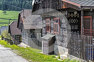 Malované lidové domy, Čičmany, Slovensko