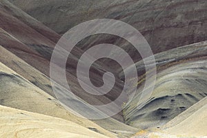 Painted Hills in the John Day Fossil Beds National Monument at Mitchell City, Wheeler County, Northeastern Oregon, USA