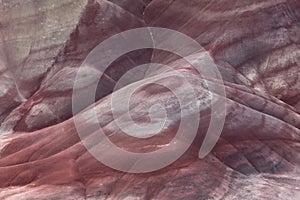 Painted Hills in the John Day Fossil Beds National Monument at Mitchell City, Wheeler County, Northeastern Oregon, USA