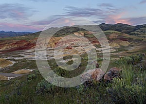 Painted Hills,John Day Fossil Beds National Monument