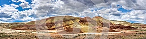 Painted Hills scenic panoramic landscape