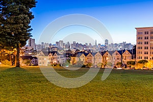 The Painted Ladies of Alamo Square