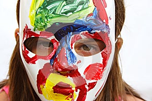 Painted mask