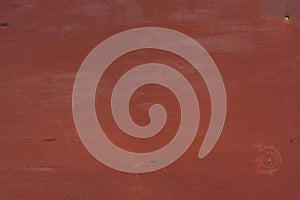 Painted metal surface