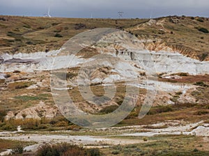 Painted Mine Landscape