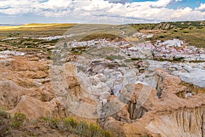 Painted Mines Interpretive Park Scenic Landscape