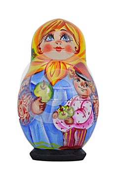 Painted nesting dolls