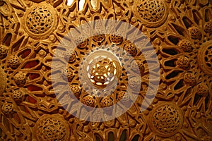 Painted Ornate Ceiling
