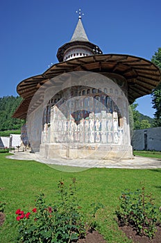 Painted orthodox church