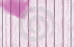 Painted wood background wallpaper with pink paint.