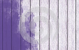 Painted wood background wallpaper with purple paint.