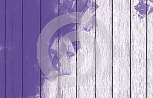 Painted wood background wallpaper with purple paint.