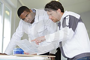 painter with apprentice