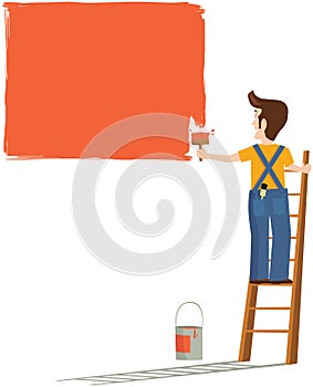 Painter and decorator photo
