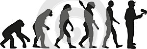 Painter evolution vector