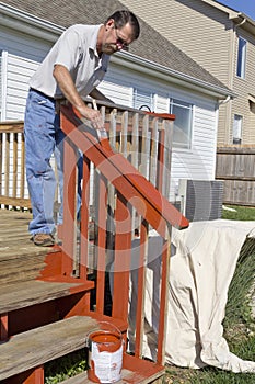 Painter Painting Deck