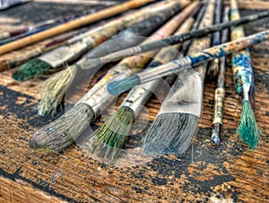 Painter's brushes