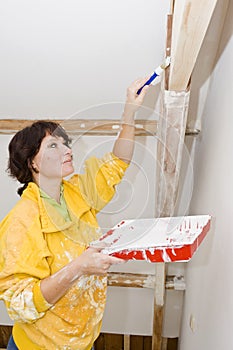 Painter woman