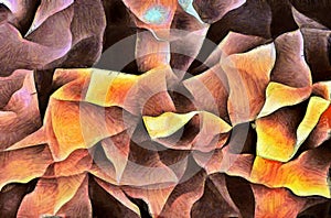 Painterly Angular Forms