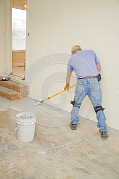 Painting garage floor