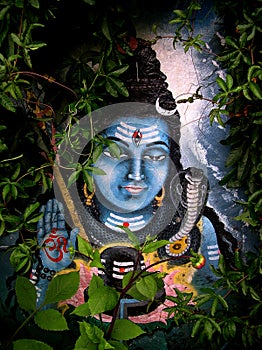 Painting of Hindu God Shiva