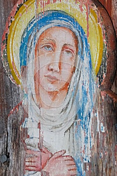 Painting of Madonna no.1