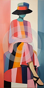 Rosella Benader: Figurative Compositions In The Style Of Stephen Ormandy photo