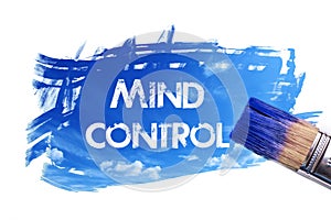 Painting mind control word