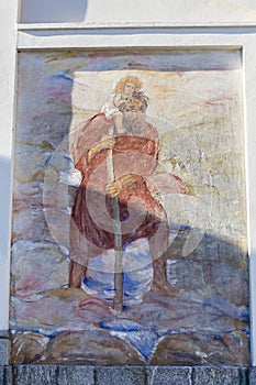 Painting from Santi Simone e Fedele church photo