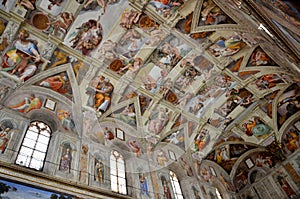 Paintings in the Sistine Chapel