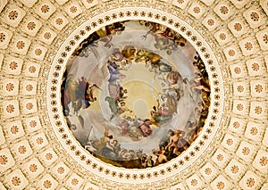 Paintings US Capitol Rotunda photo