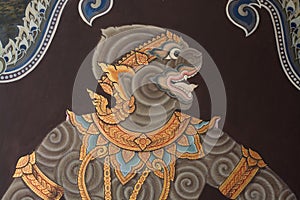 Paintings at Wat Phra Kaew